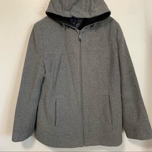 Mackintosh New England woman’s wool blend coat size medium gray